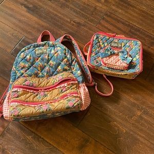 Matilda Jane book bag and lunch box set